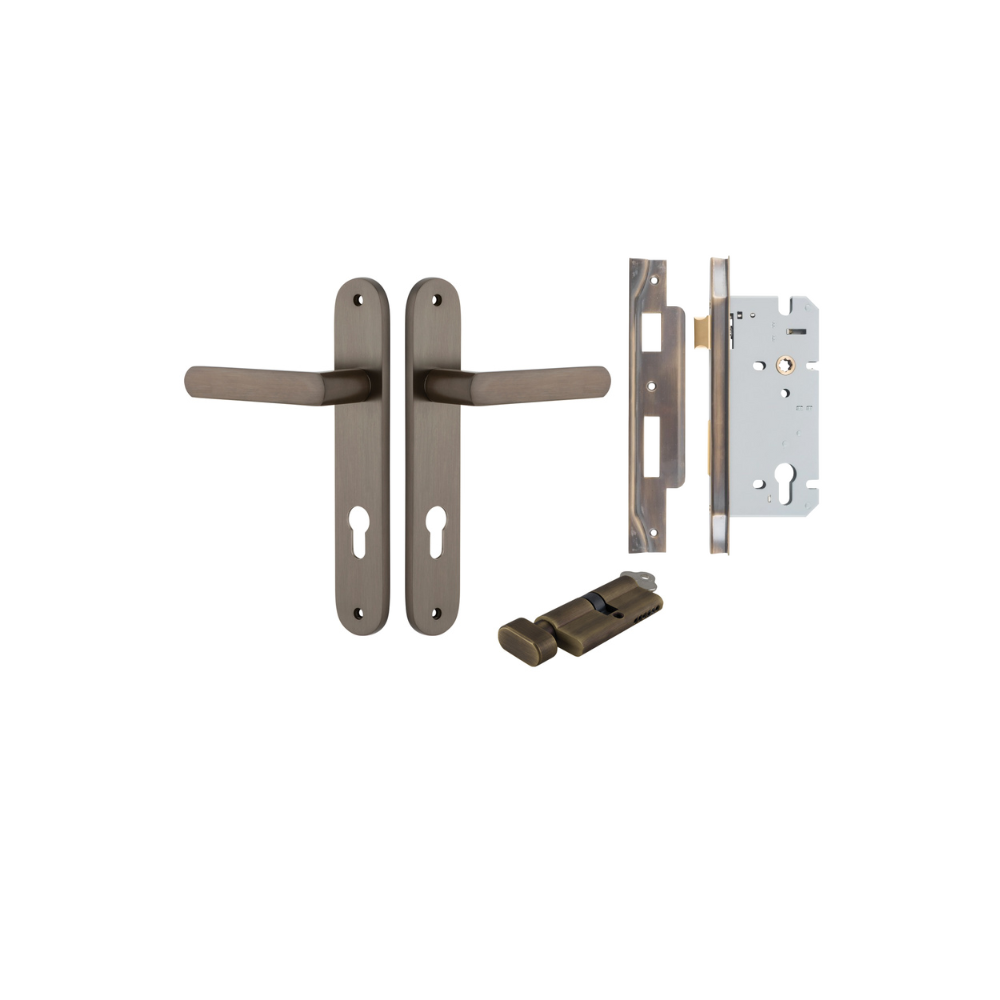 
                      
                        Osaka Door Lever with Backplate
                      
                    