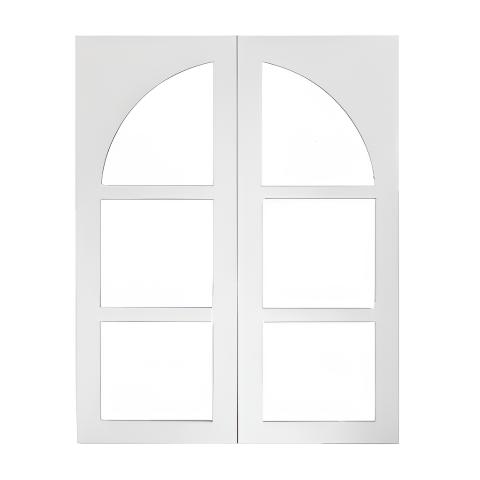 Brooke Arch Design Double Front Door