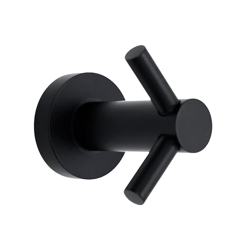 
            
                Load image into Gallery viewer, Vivid Matte Black Wall Hook
            
        