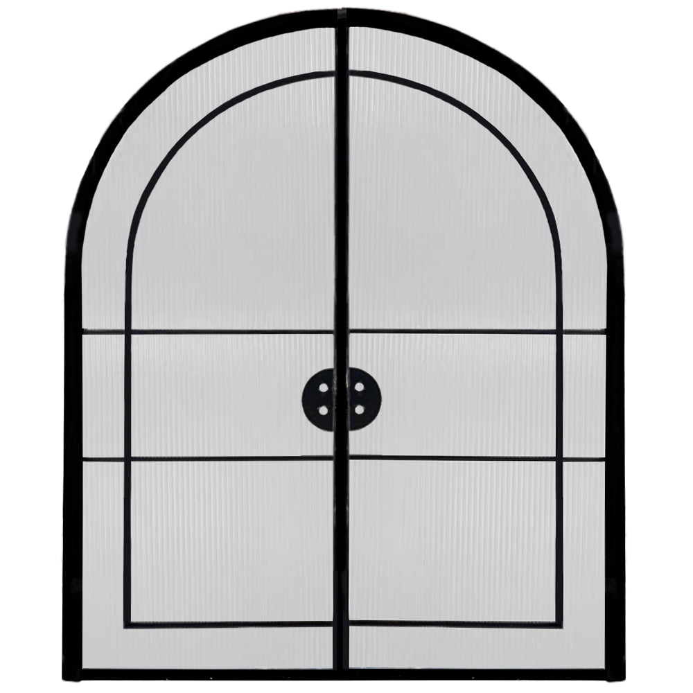 Soho Aluminium Arched Double Front Door Hardware Concepts