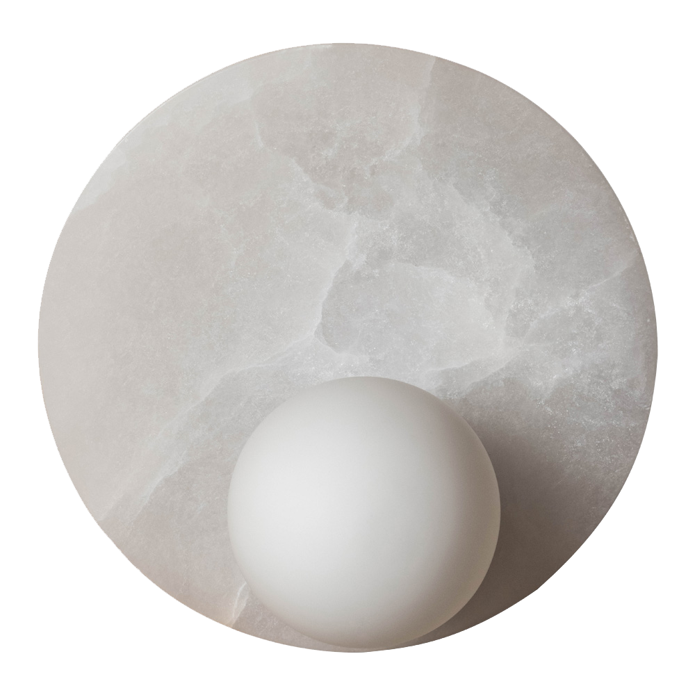 Leora Alabaster Wall Lamp - Hardware Concepts