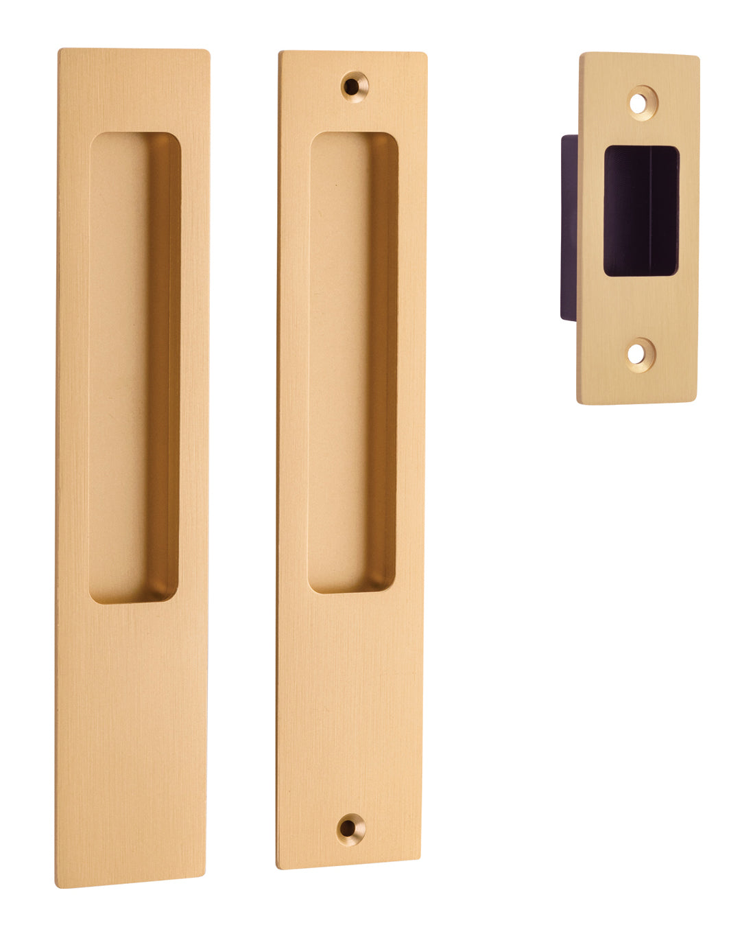 Rectangular Sliding Door Pull Passage Kit
