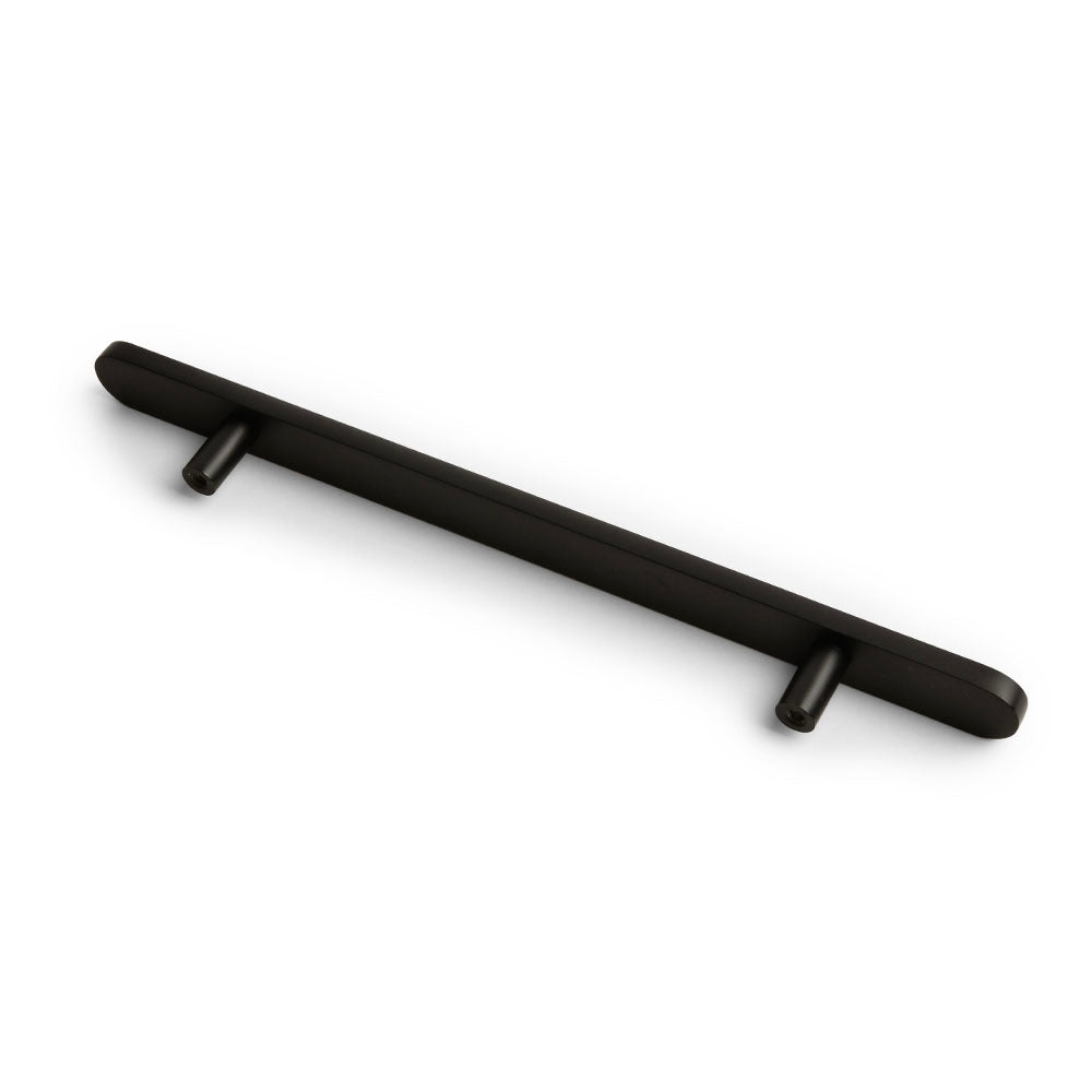 
            
                Load image into Gallery viewer, Eclair Black Solid Brass Pull Handle
            
        