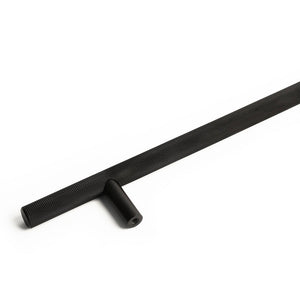 Hexi Black Solid Brass Appliance Pull
