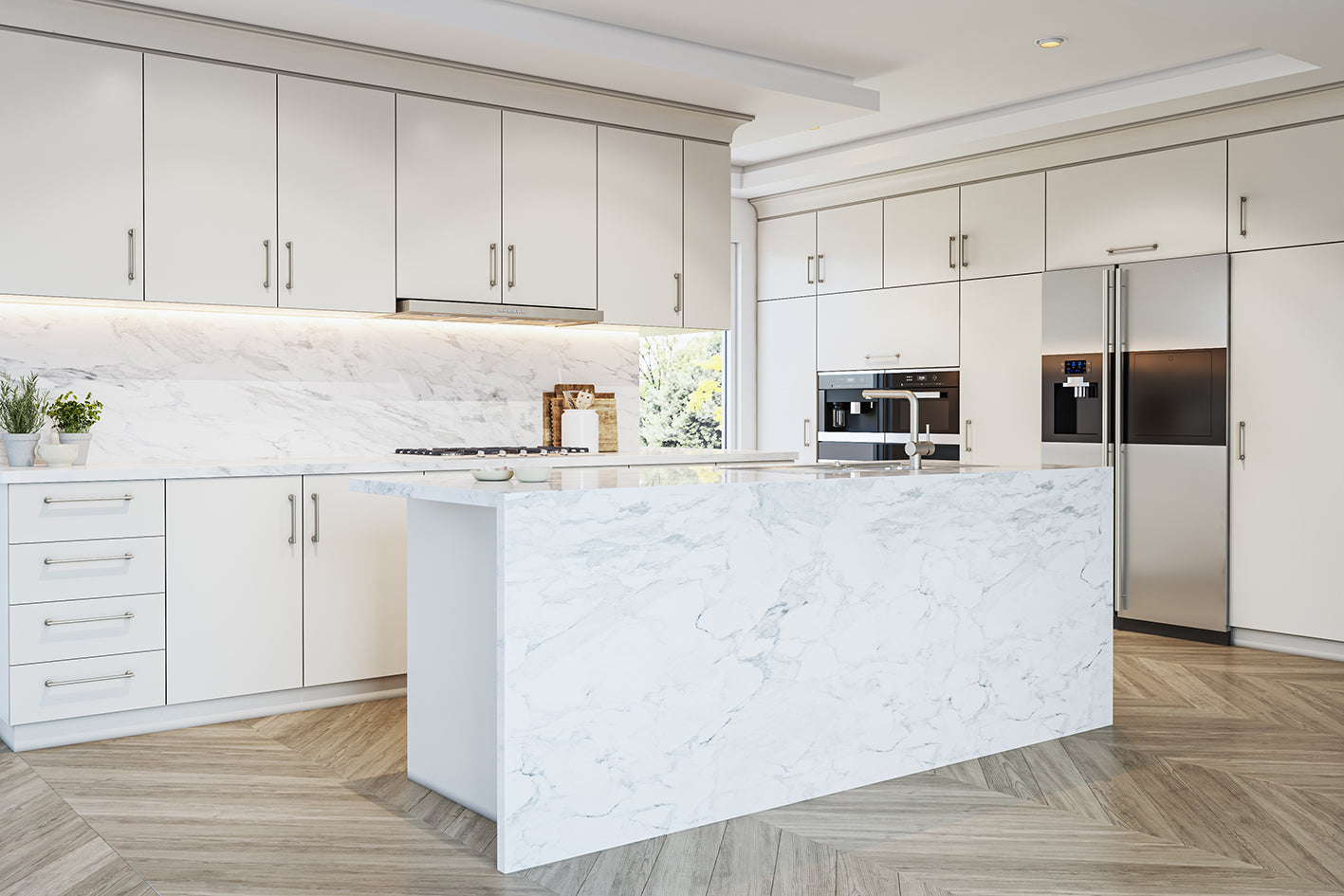 Baltimore Cabinet Pull Brushed Brass