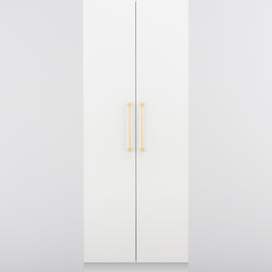 
            
                Load image into Gallery viewer, Baltimore Cabinet Pull Brushed Brass
            
        