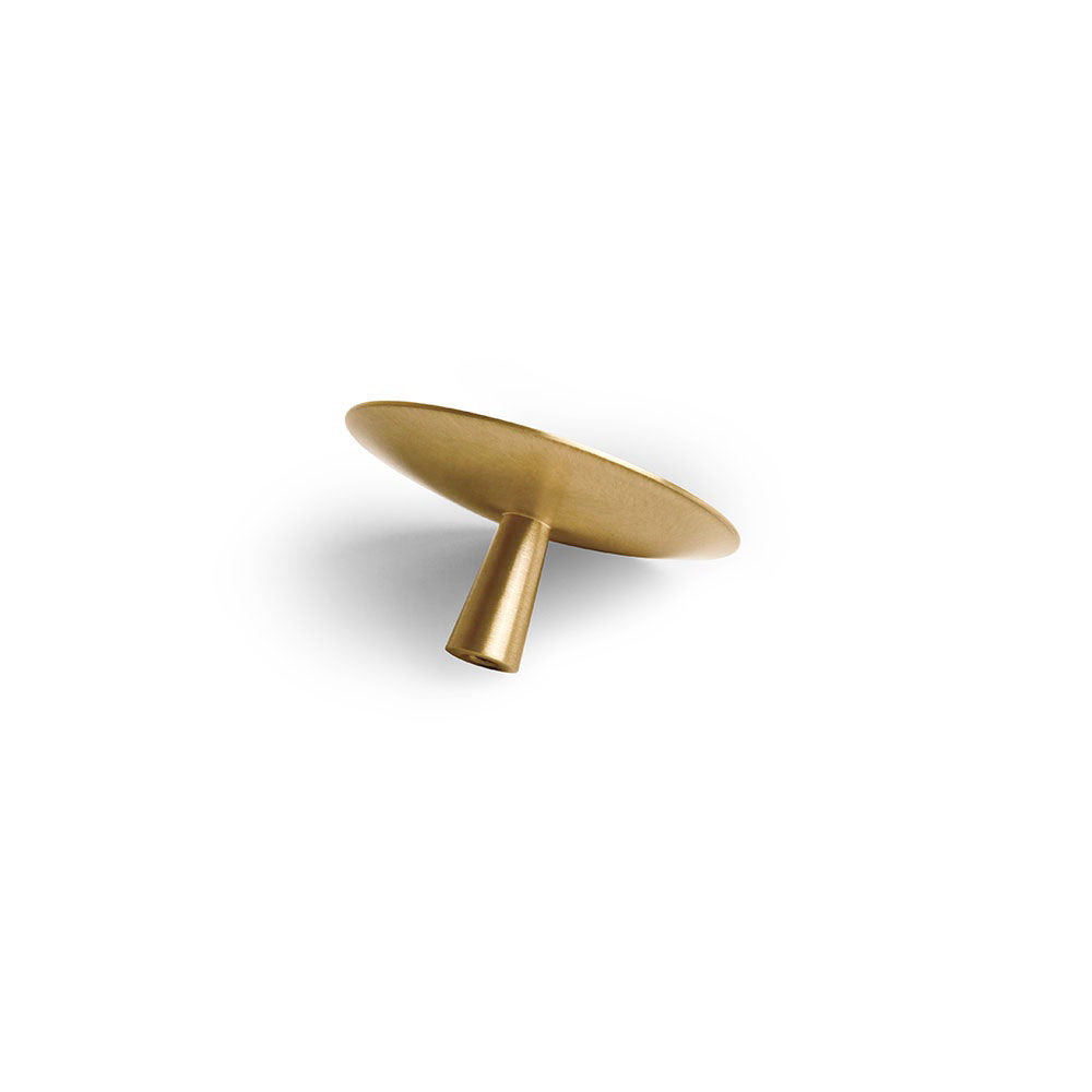 
            
                Load image into Gallery viewer, Miss Dotty Solid Brass Knob
            
        
