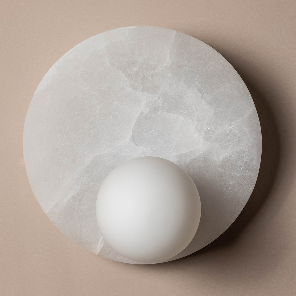 
                      
                        Leora Alabaster Wall Lamp
                      
                    