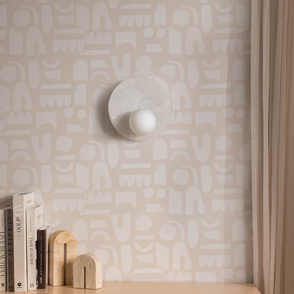 
                      
                        Leora Alabaster Wall Lamp
                      
                    