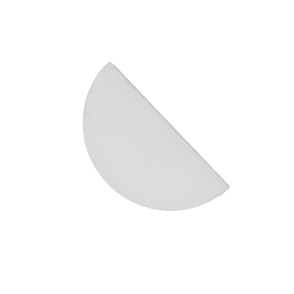 Arc L white  Solid Brass Pull Handle
