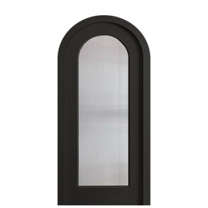 Nuvou Arch Door with Reeded Glass Window