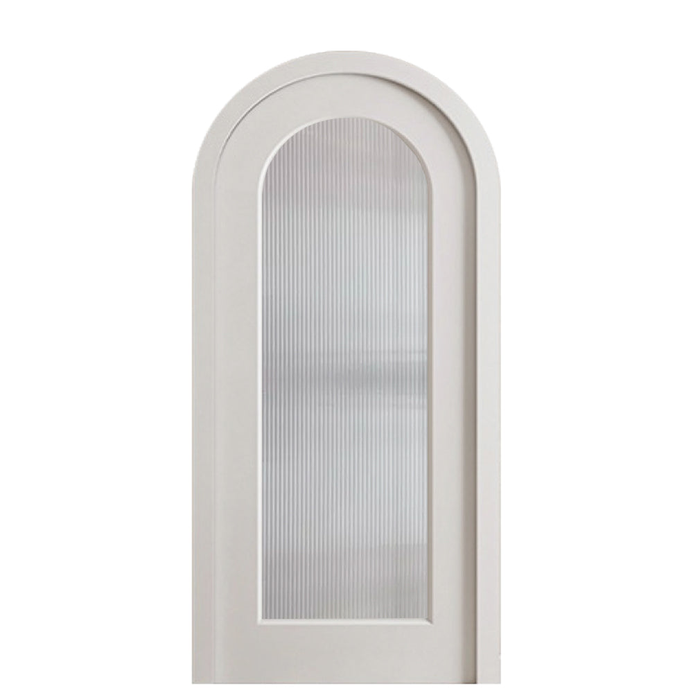 Nuvou Arch Door with Reeded Glass Window