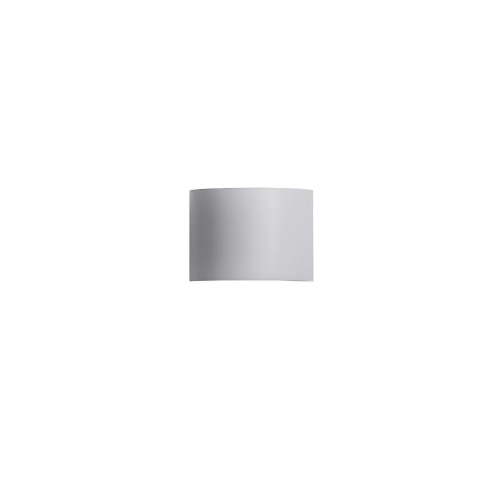 Versa White Round Up & Down Wall Light