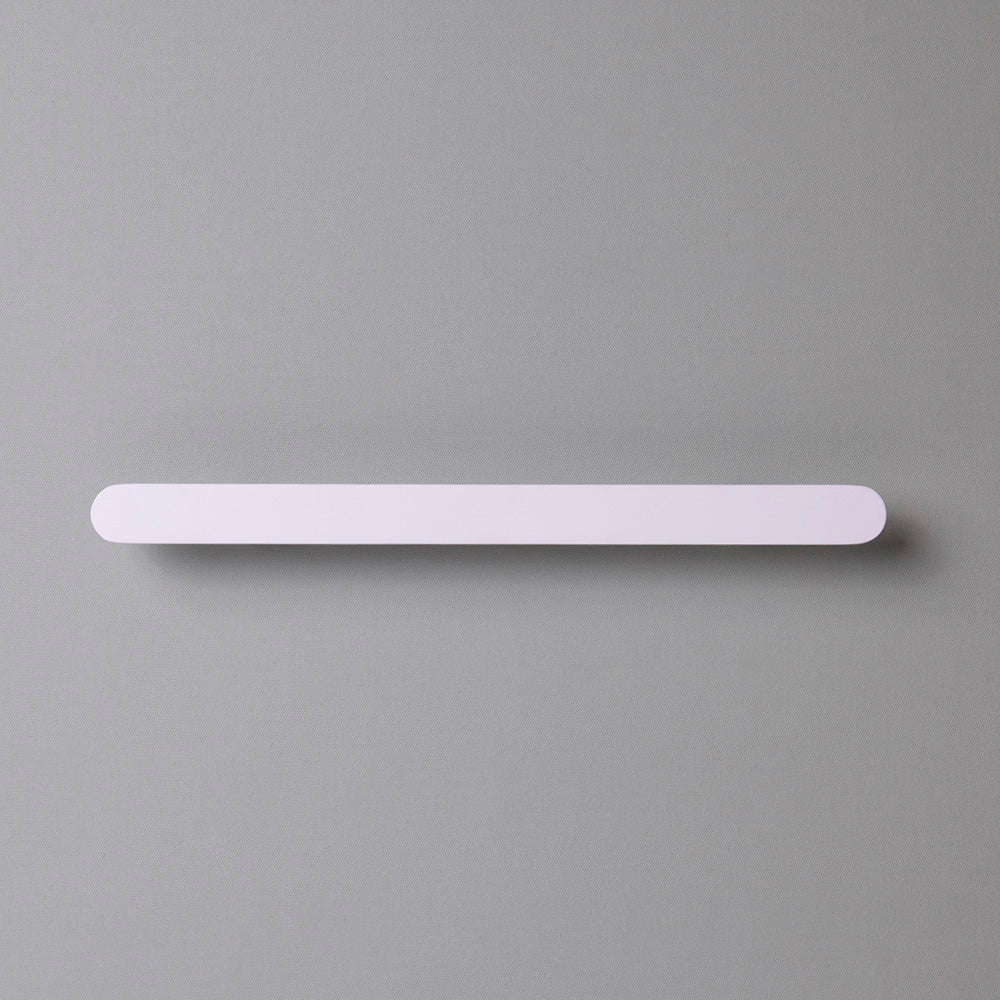 Eclair White Solid Brass Pull Handle